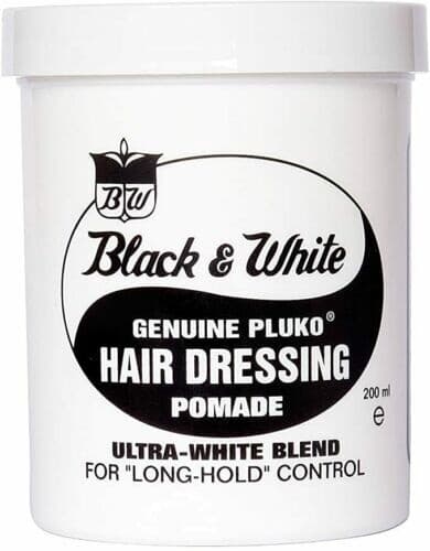 Black & White  Classic - Genuine Pluko Hair Dressing Pomade