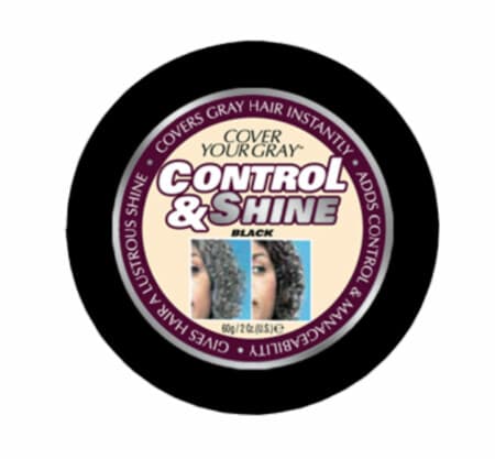 Cover your gray control& shine black 2OZ