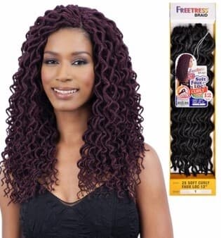FREETRESS 2X SOFT CURLY FAUX LOC CROCHET