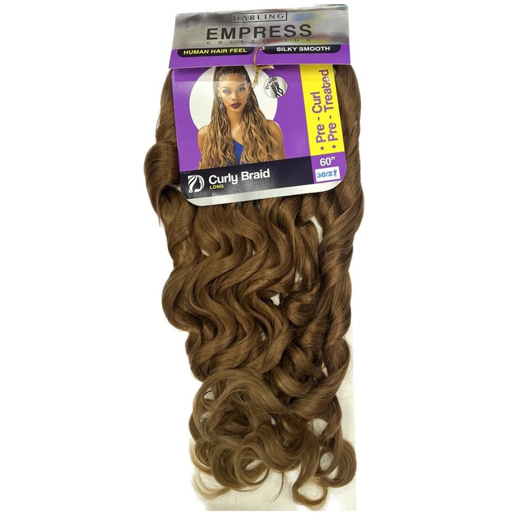 Darling French Curl Braiding  Hair | Curly Hair Extension  Long 60" 3
