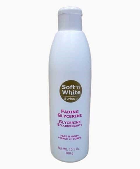 SOFT ' N WHITE  FADING GLYCERINE / 10.5FL.OZ / 300G