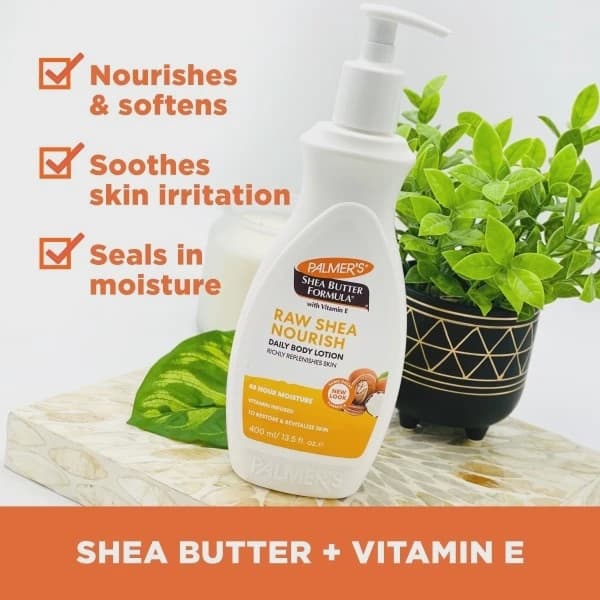 PALMER'S SHEA BUTTER FORMULA RAW SHEA NOURISH/ 1L 4