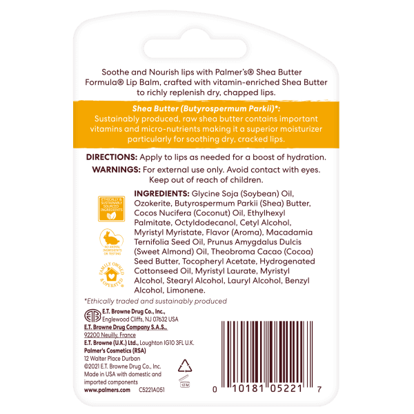 Palmer's raw nourish lip balm/4g 2
