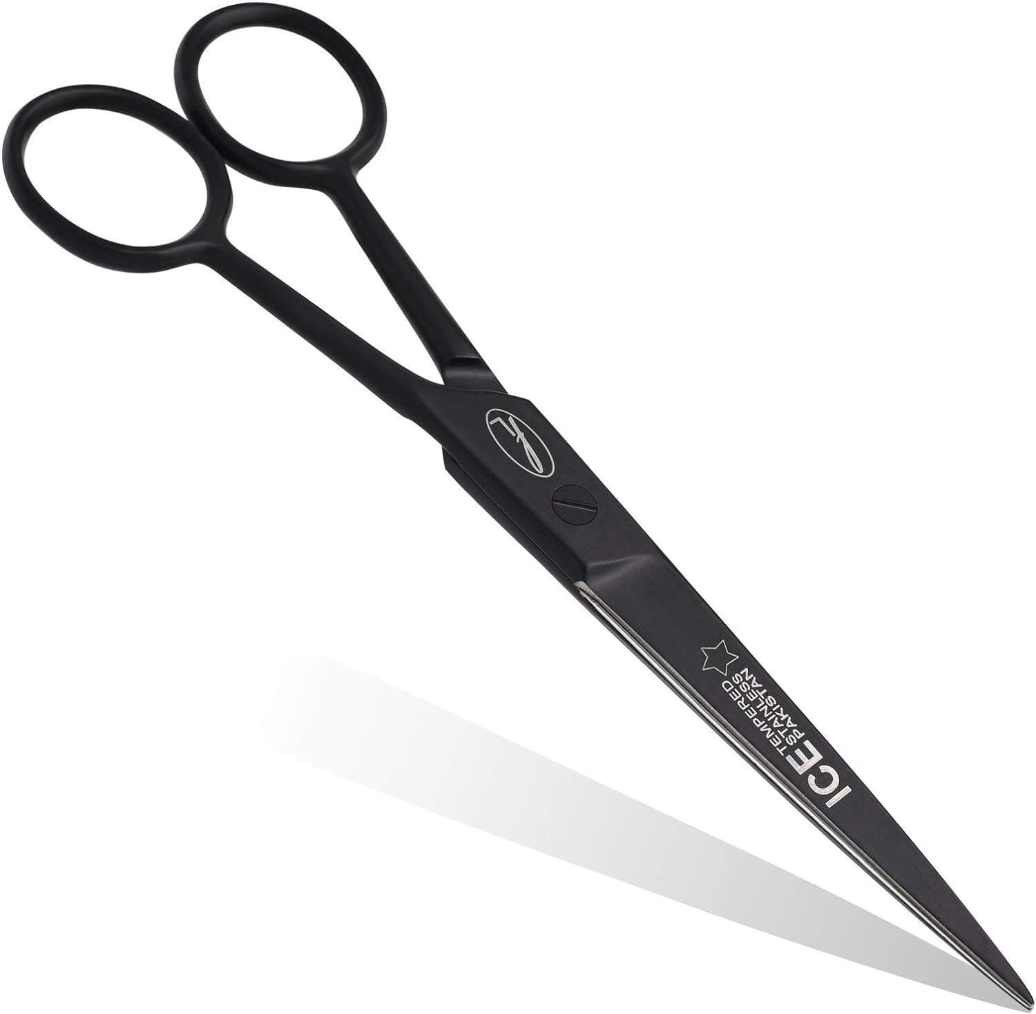 Fine lines UK barber scissors 6.5" black