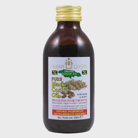 NUBIAN QUEEN PURE BLACK CASTOR OIL