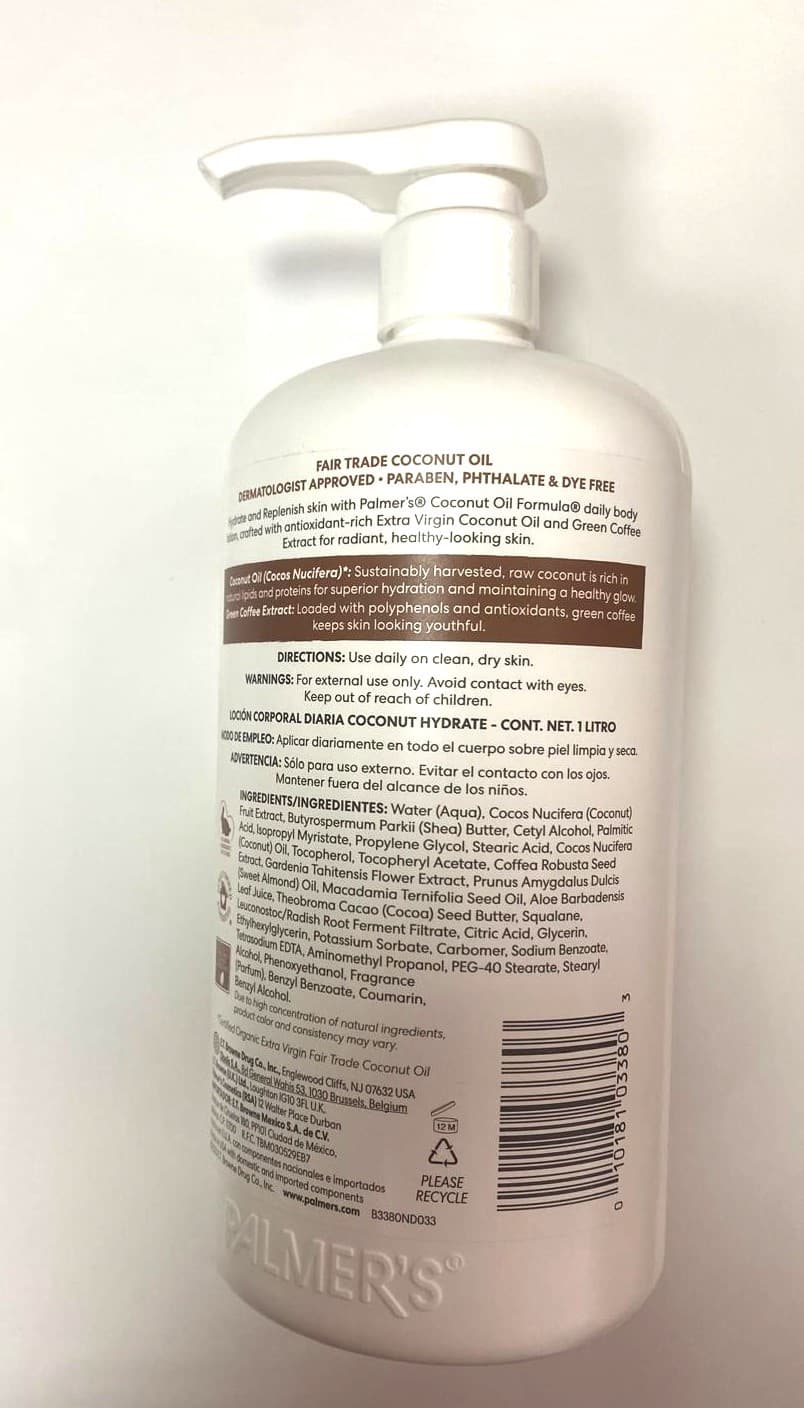 Palmer's Coconut Oil Formula Body Lotion for Dry Skin, 1 L 2