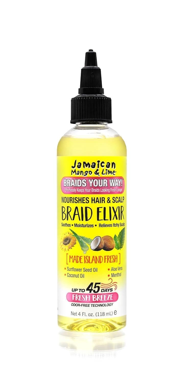 JAMAICAN MANGO & LIME BRAID ELIXIR BRAIDING OIL 4oz