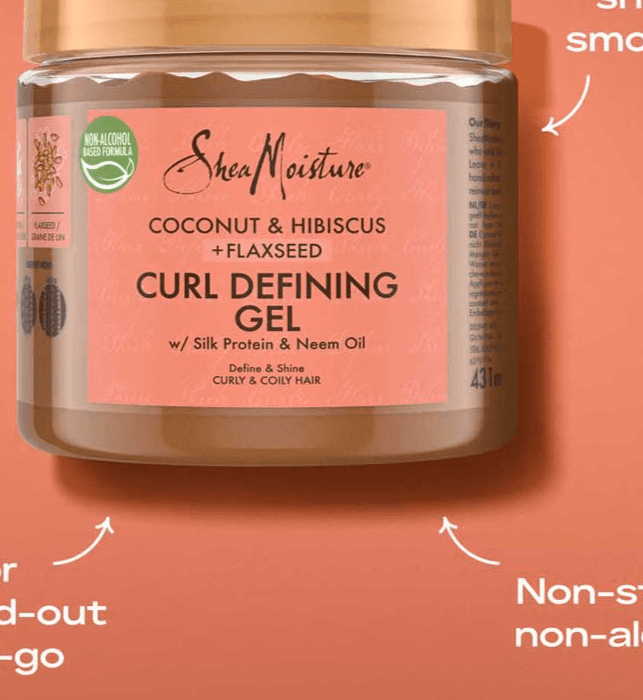 SheaMoisture - Coconut & Hibiscus Defining Styling Gel 431 ml 2