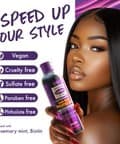 EBIN Wonder Weave Bond Hair Protector (Clear/Black 2