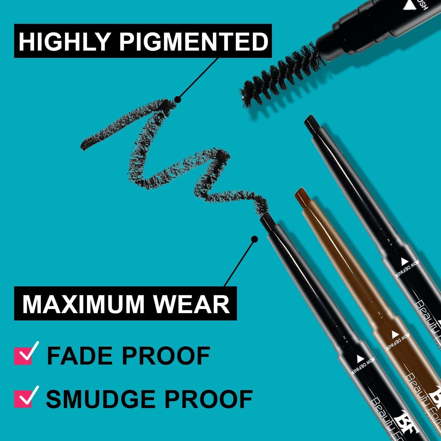 Beauty Forever 2-in-1 Brow Definer & Brush 9