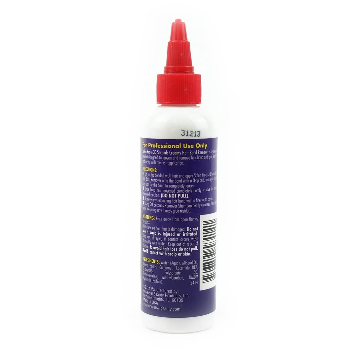 SALONPRO 30 SEC SUPER HAIR BOND REMOVER 118ml 2