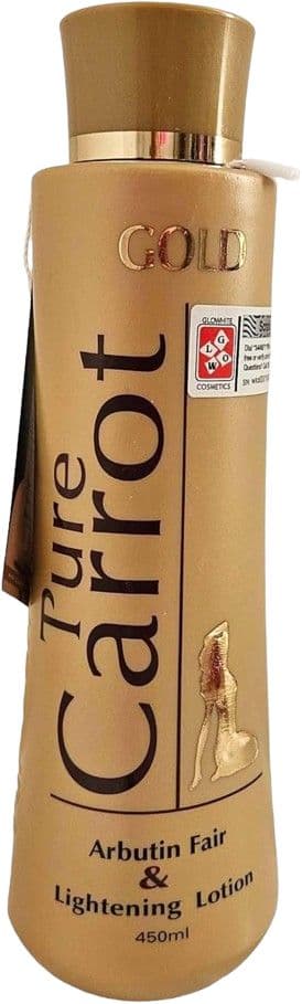 GOLD PURE CARROT ARBTIN FAIR & LIGHTENING LOTION 450 ML