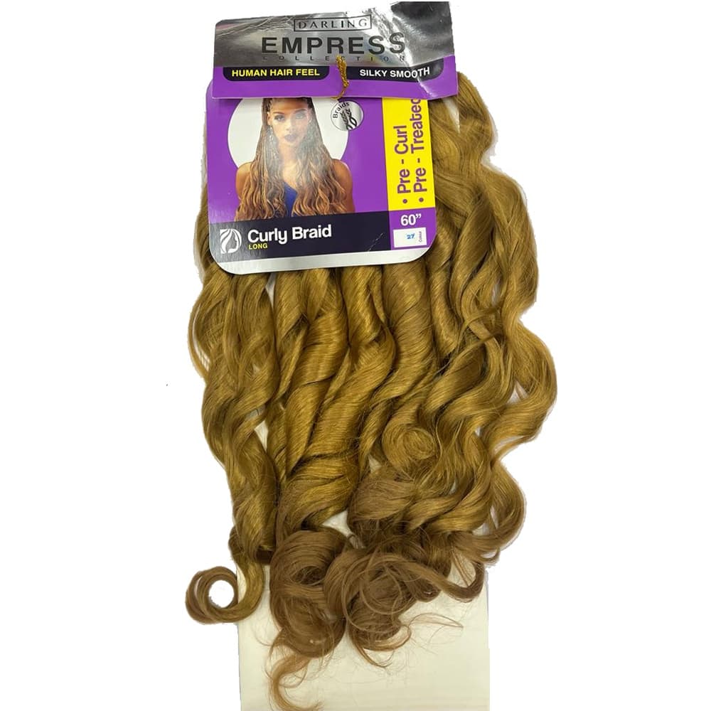 Darling French Curl Braiding  Hair | Curly Hair Extension  Long 60" 9