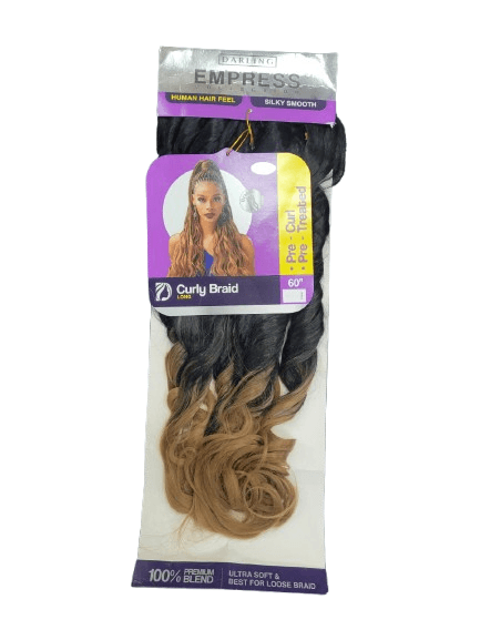 Darling French Curl Braiding  Hair | Curly Hair Extension  Long 60" 12