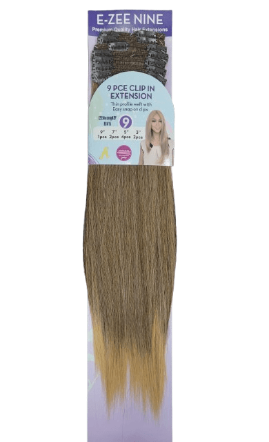 JAZZY E-ZEE NINE 9 PCE CLIP IN EXTENSION  SYNTHETICS 20" 7