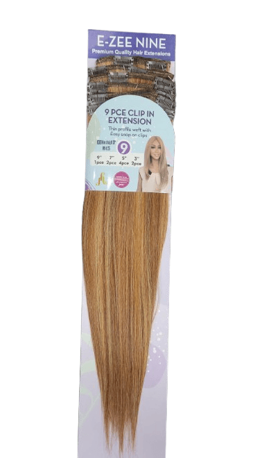 JAZZY E-ZEE NINE 9 PCE CLIP IN EXTENSION  SYNTHETICS 20" 9