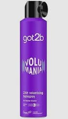 got2b Volumania 24h Volumising Hairspray 300 ml, Hair Styling Spray, Insane Volume, Fearless Hold Hair Spray, Vegan Formula 2