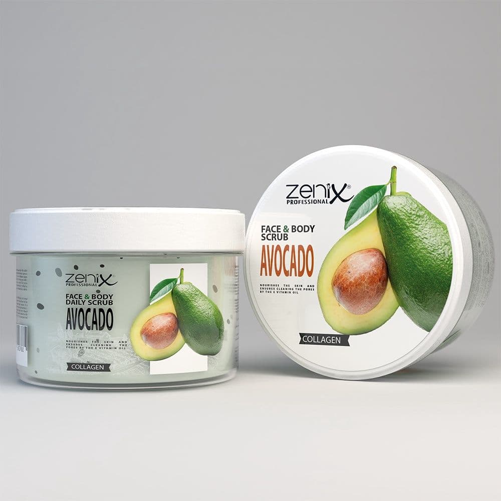 Zenix Face & Body Scrub Avacado 275Ml
