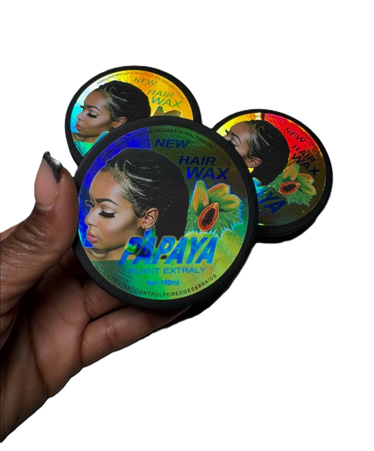 Papaya Professional Hair Wax Edge Control 2