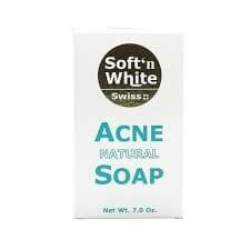 SOFT' N WHITE ACNE NATURAL SOAP 200g