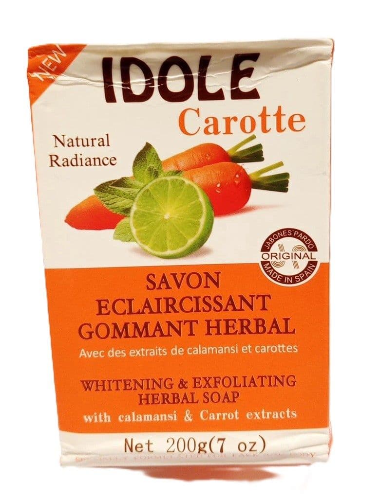 3x IDOLE CARROT SOAP