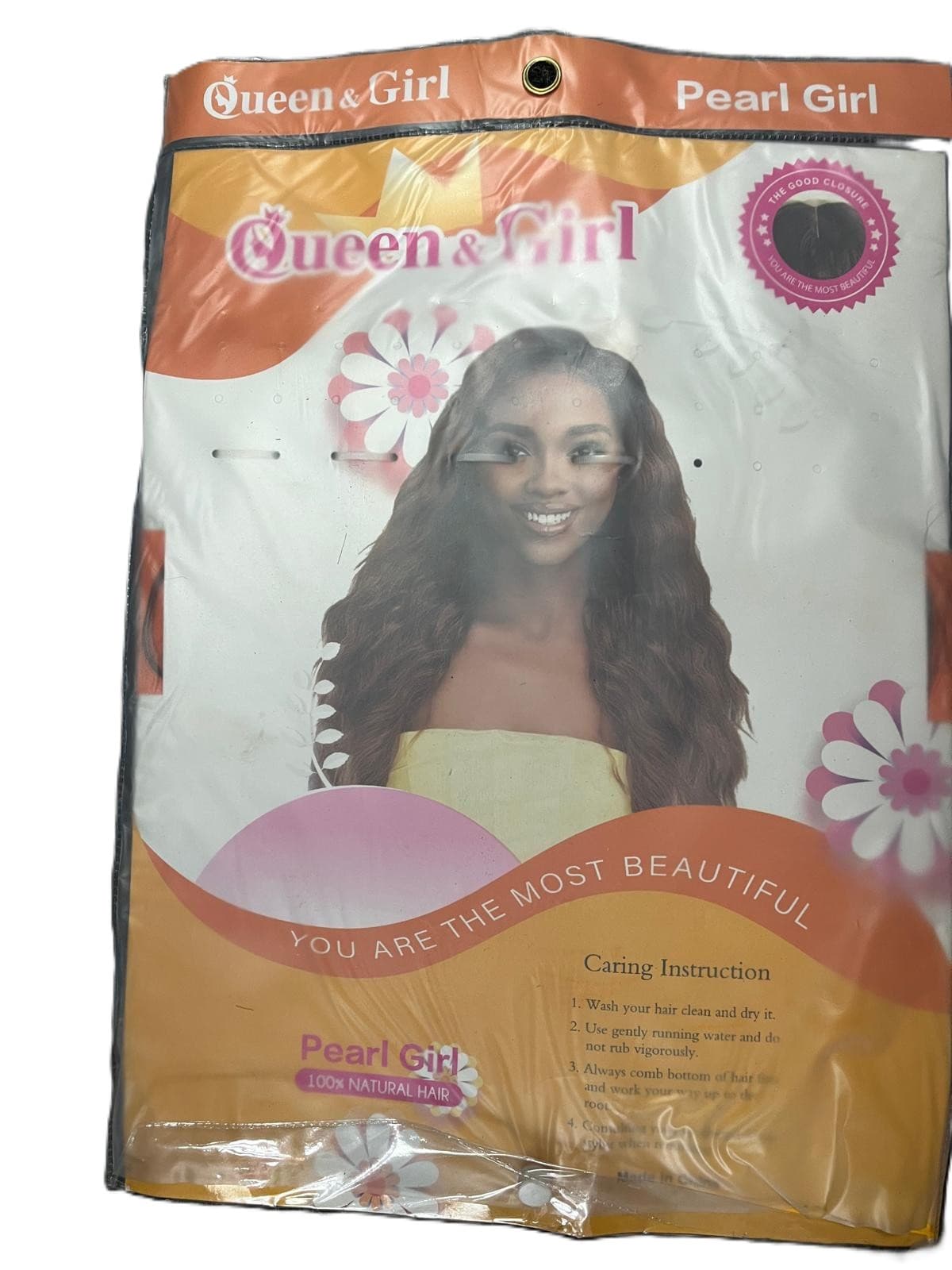 QUEEN & GIRL BODY WAVE % HUMAN HAIR with closure 2