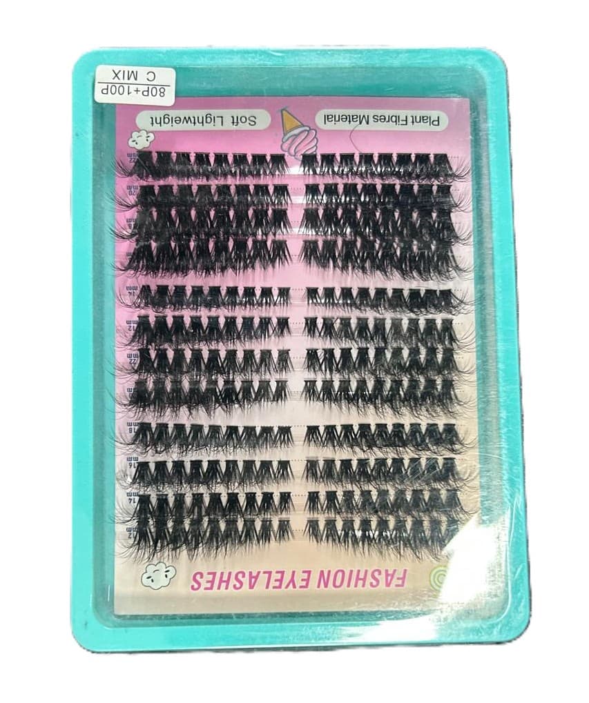 Aglory cluster fluffed eye lashes 2