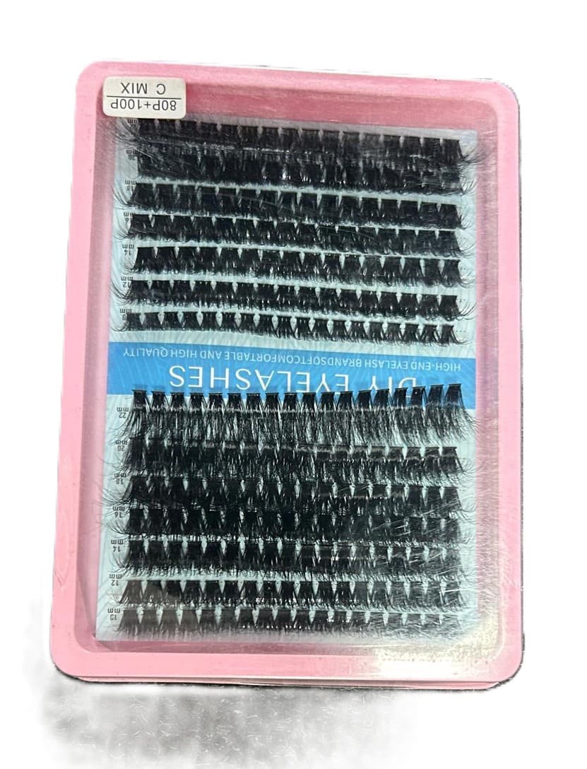 Aglory cluster fluffed eye lashes 3