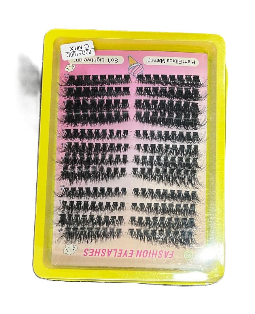 Aglory cluster fluffed eye lashes 7