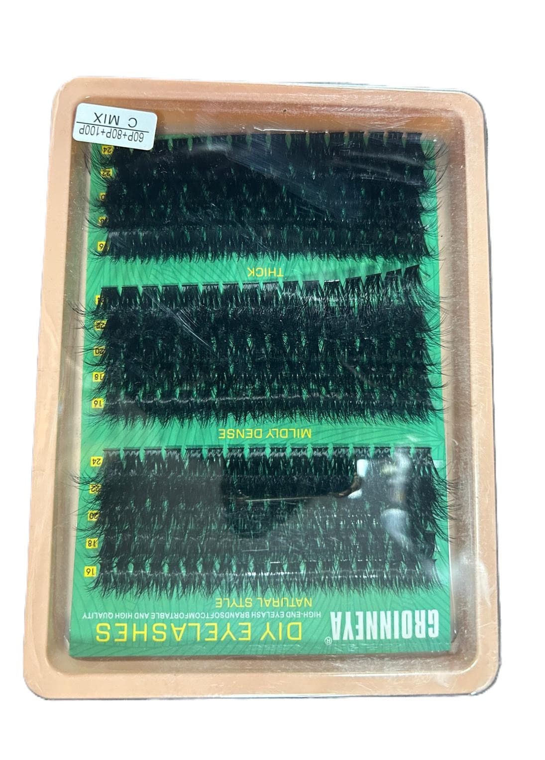 Aglory cluster fluffed eye lashes 4