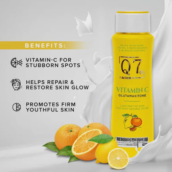 Q7Paris Vitamin C Glutamaxitone – 300ml 3