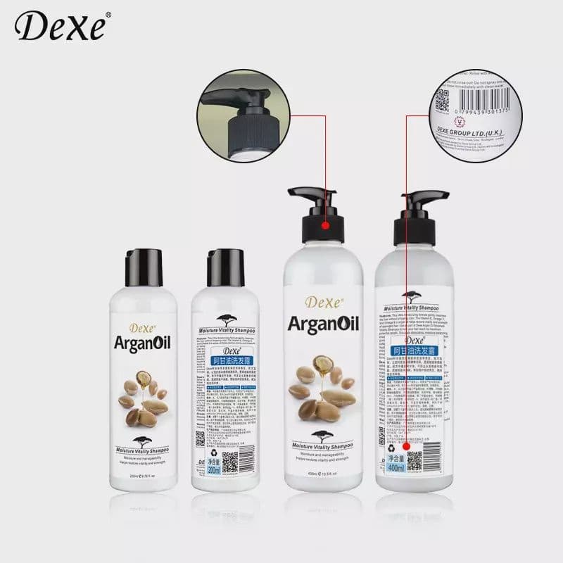 DEXE ARGAN OIL FROM MOROCCO INTENSE NOURISHING SHAMPOO