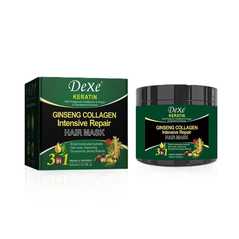 Dexe Keratin Ginseng Collagen Repair Hair Mask