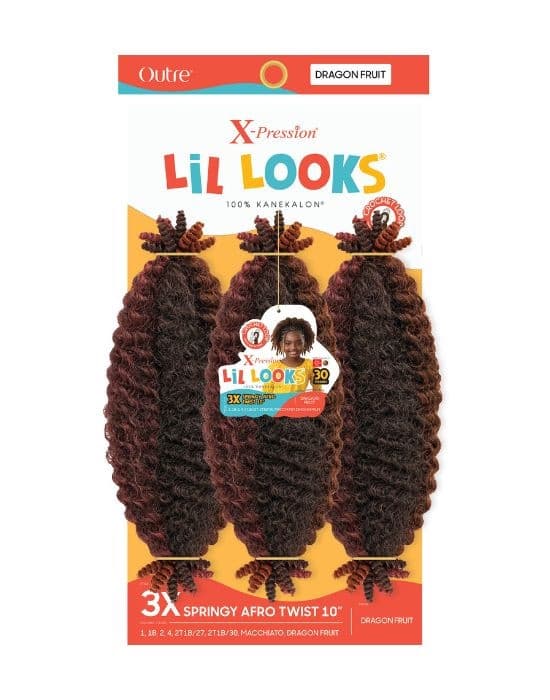 X-PRESSION LIL LOOKS SPRINGY AFRO TWIST 10" 2