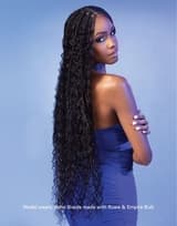 SENSATIONNEL EMPIRE 100% HUMAN HAIR DEEP BODY BULK  FOR BOHO 3