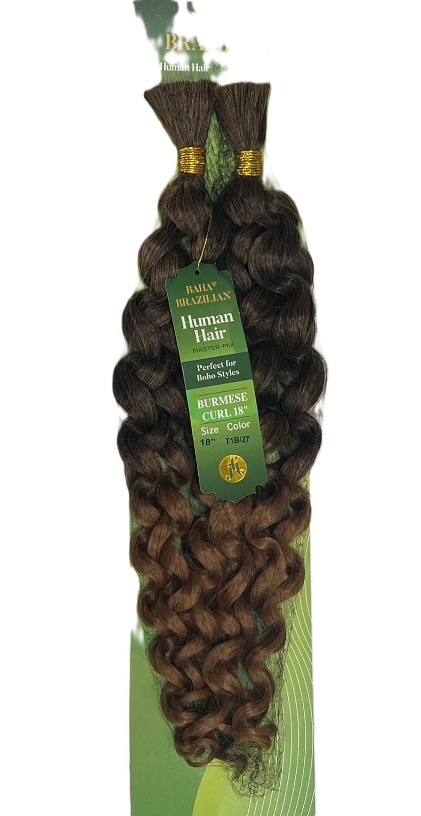 JAZZY HUMAN HAIR MASTER MIX BURMESE BULK BOHO CROCHET 4