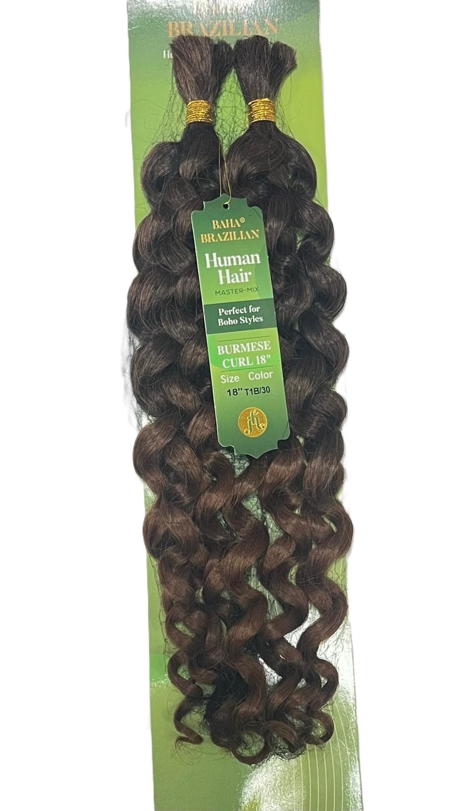 JAZZY HUMAN HAIR MASTER MIX BURMESE BULK BOHO CROCHET 5