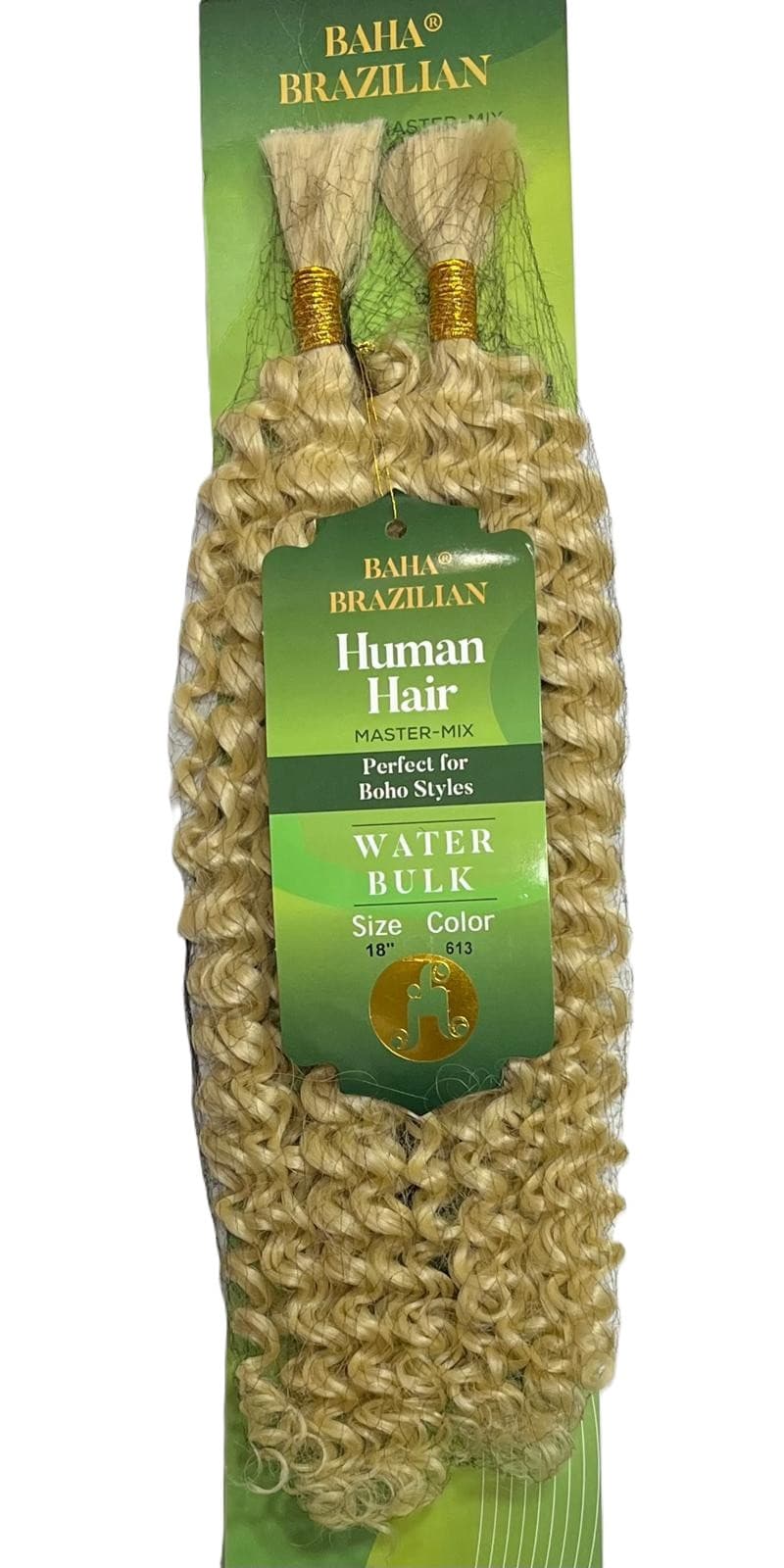 JAZZY BAHA BRAZILIAN HUMAN HAIR MASTER MIX WATER BULK FOR BOHO AND CROCHET 2
