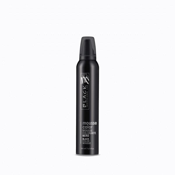 Black Professional Line Mousse Colorante Nero Black Color Mousse