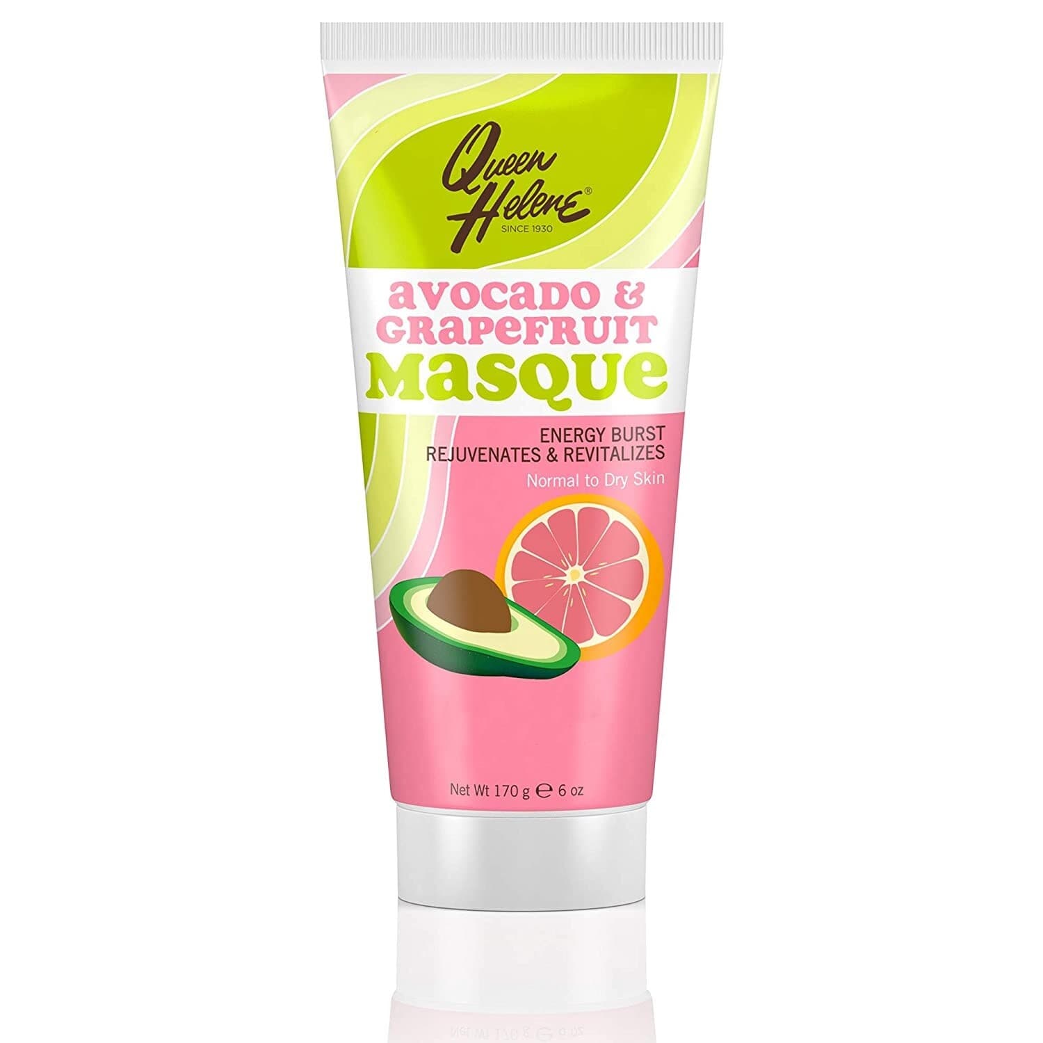 Queen Helene Avocado & Grapefruit Masque Energy Burst Rejuvenates & Revitalizes