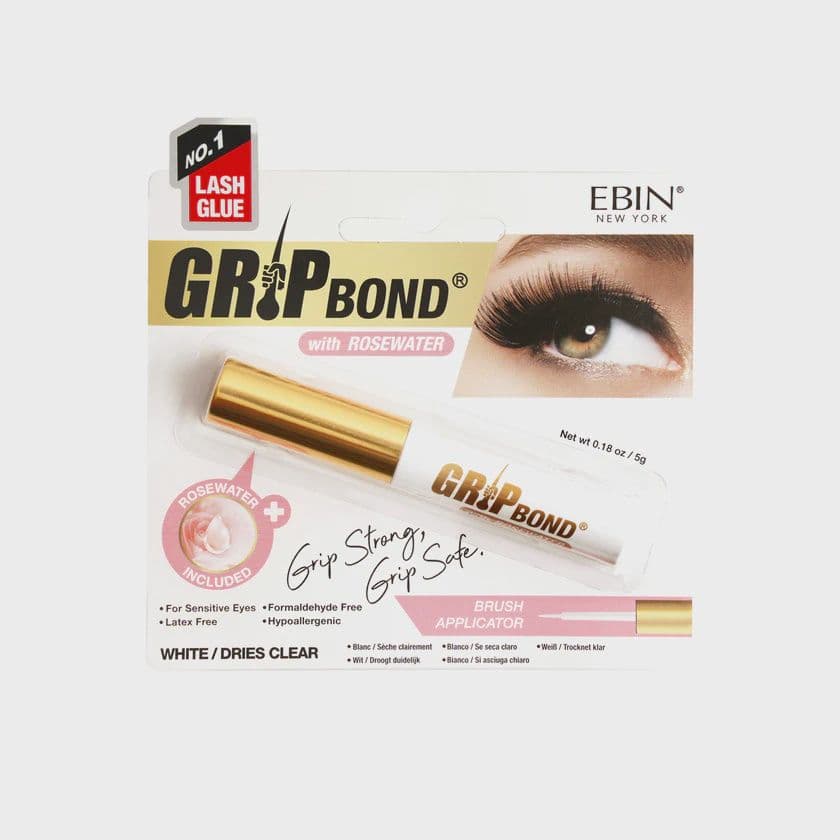 GRIP BOND LASH ADHESIVE with ROSEWATER